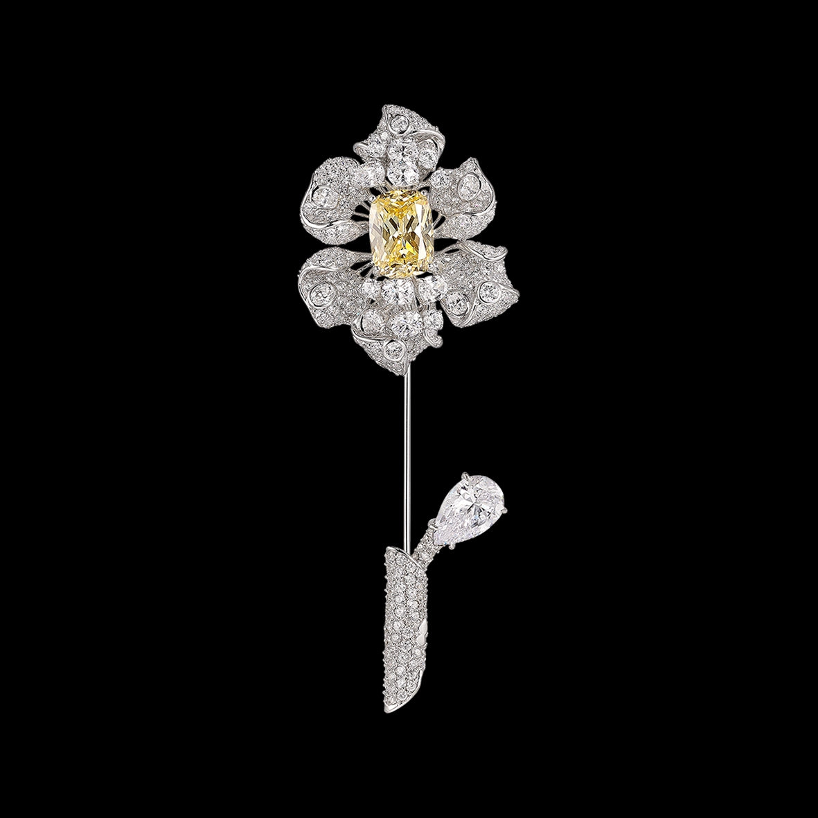 Canary Fleurs D'Elixir Brooch